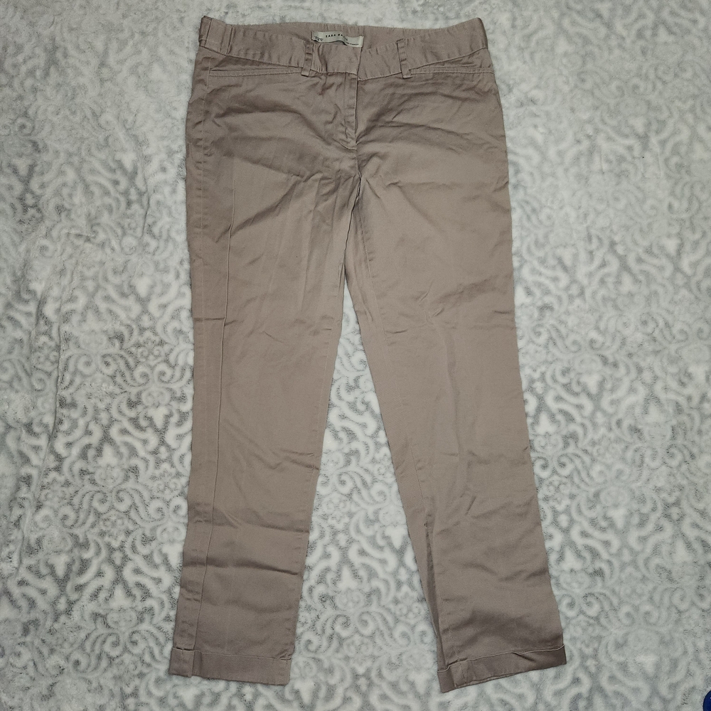Zara Women's Tan Capris